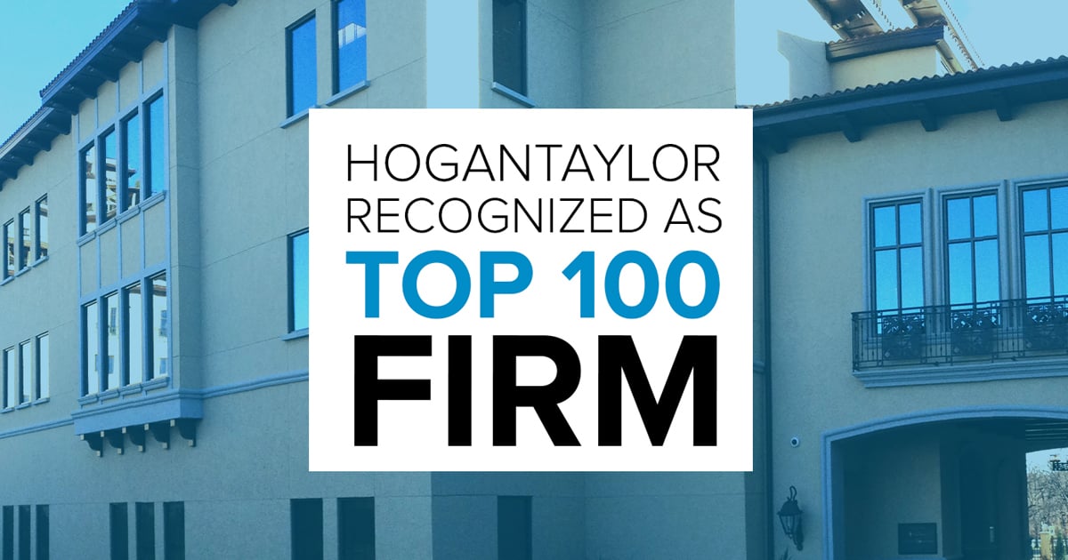 HoganTaylor Recognized as Top 100 Firm