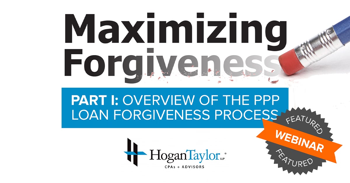 Maximizing Forgiveness Part I